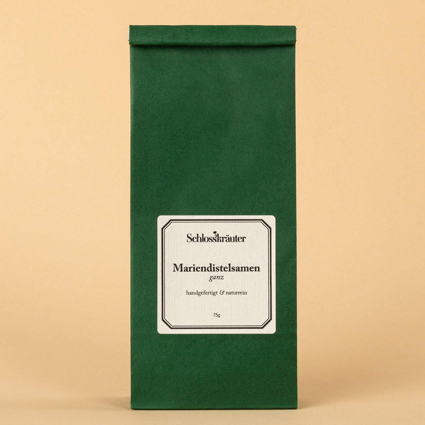 Abgepackte Mariendistelsamen
